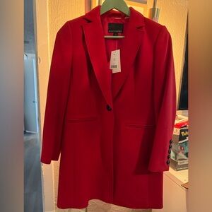 Banana Republic Women's Red Coat